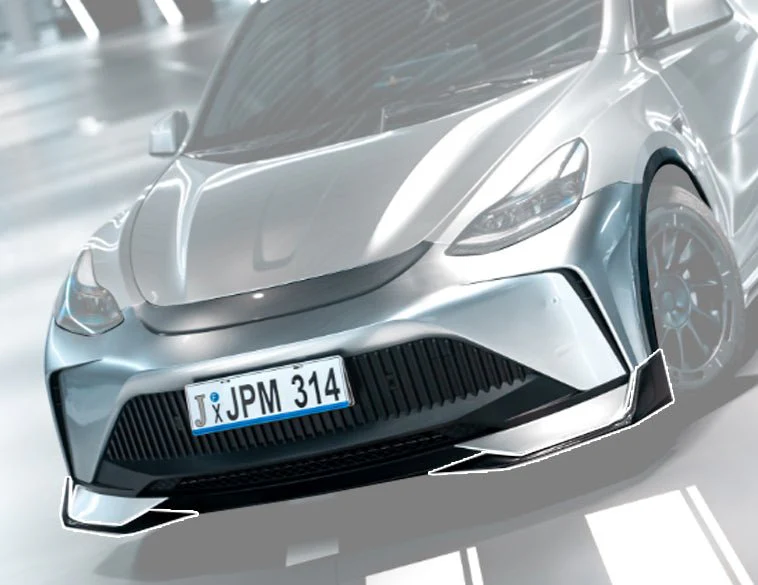 Robot Craftsman Tesla Model Y Starship Polypropylene Front Bumper - Image 3