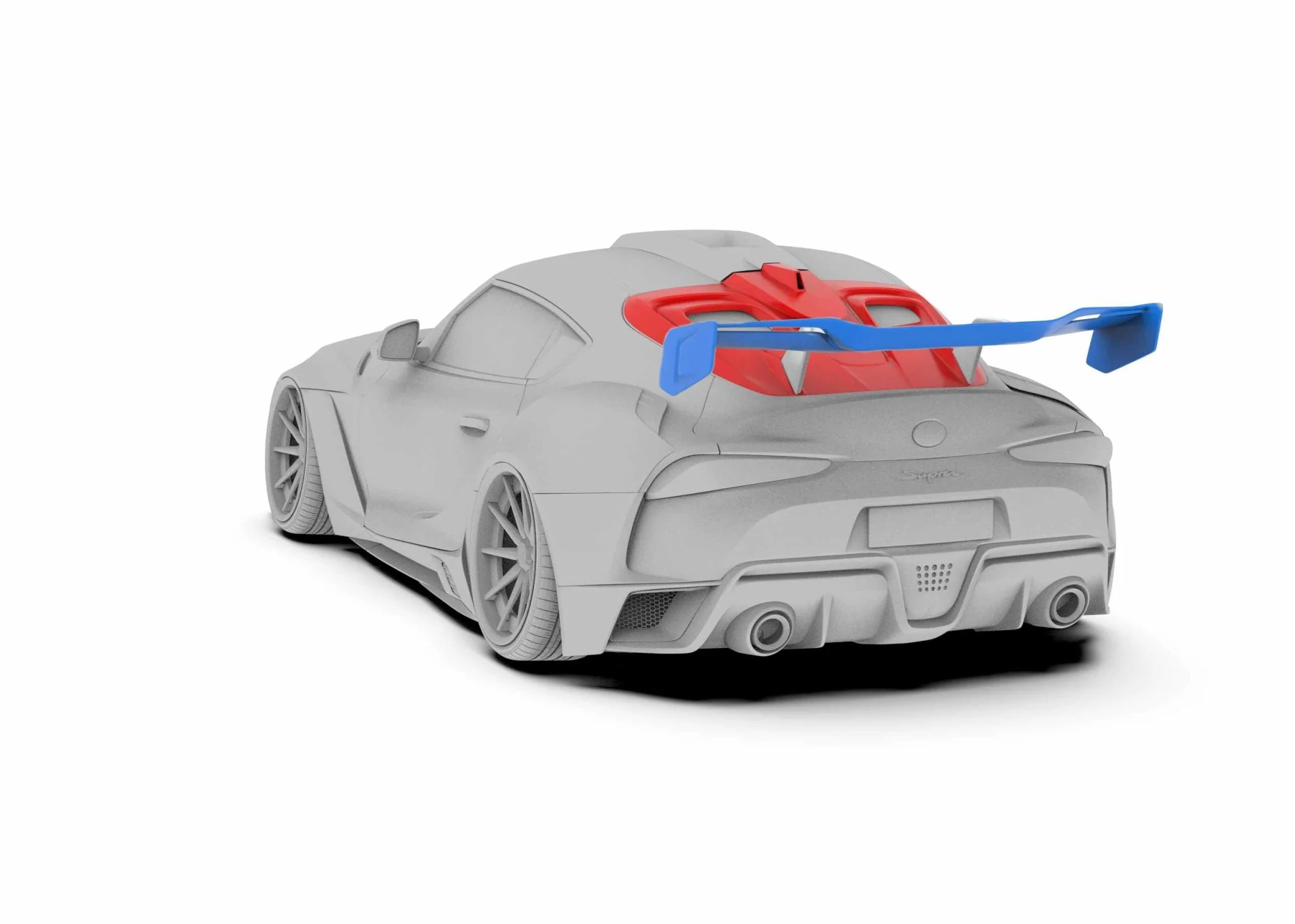 Robot Craftsman Toyota GR Supra GT Wing - Image 15