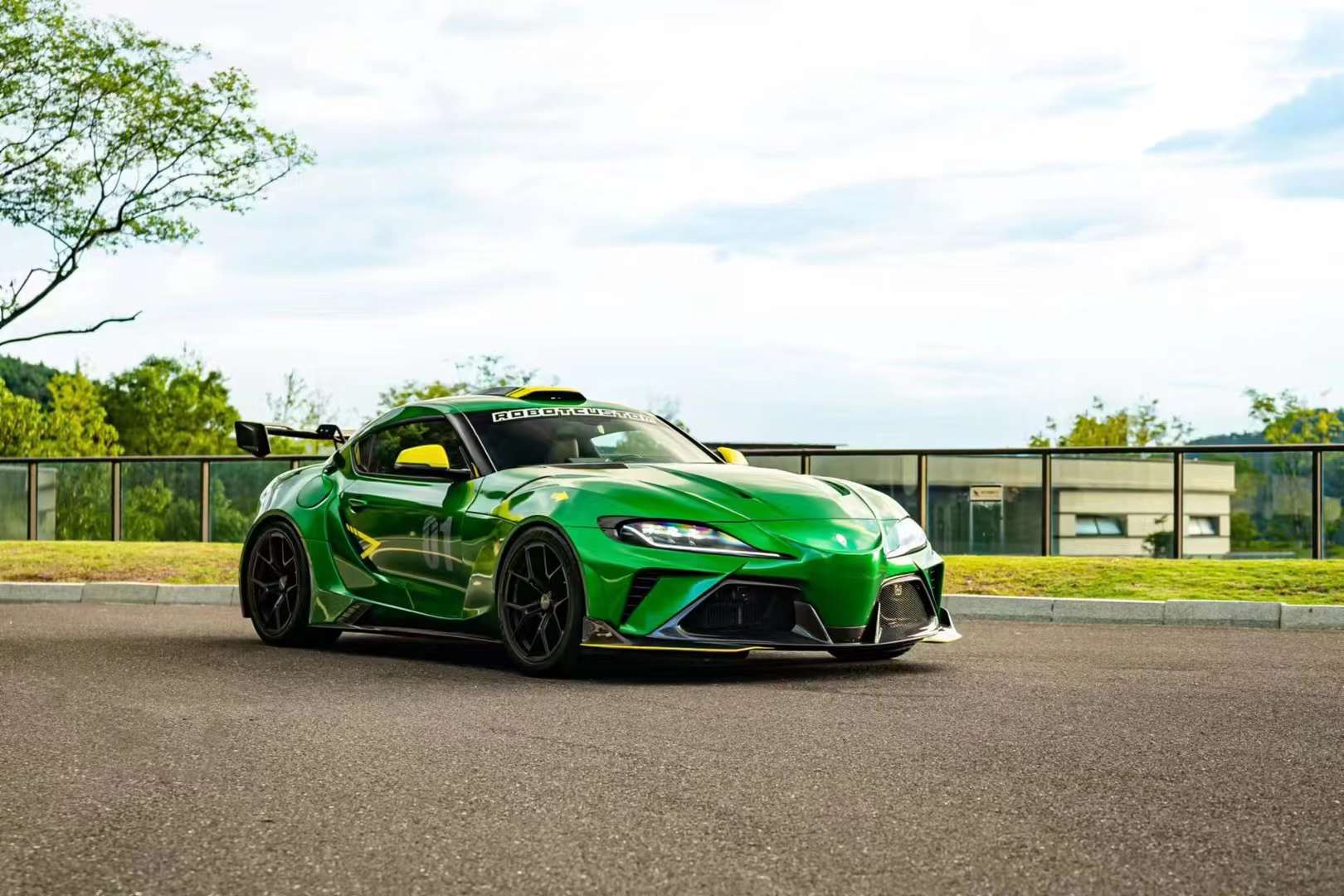 Robot Hyperion (Style B) Toyota GR Supra Moray Full Widebody Kit - Image 16