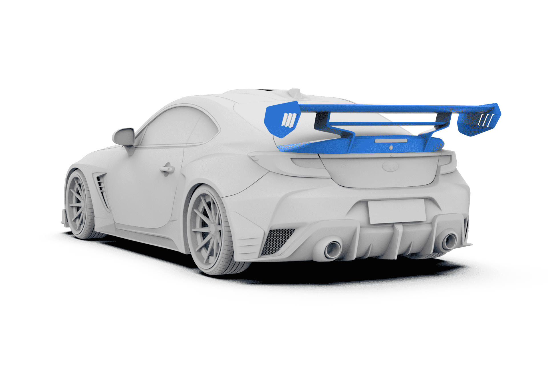 Robot Craftsman Toyota GR86 / BRZ Spoilers / Wings Options - Image 2