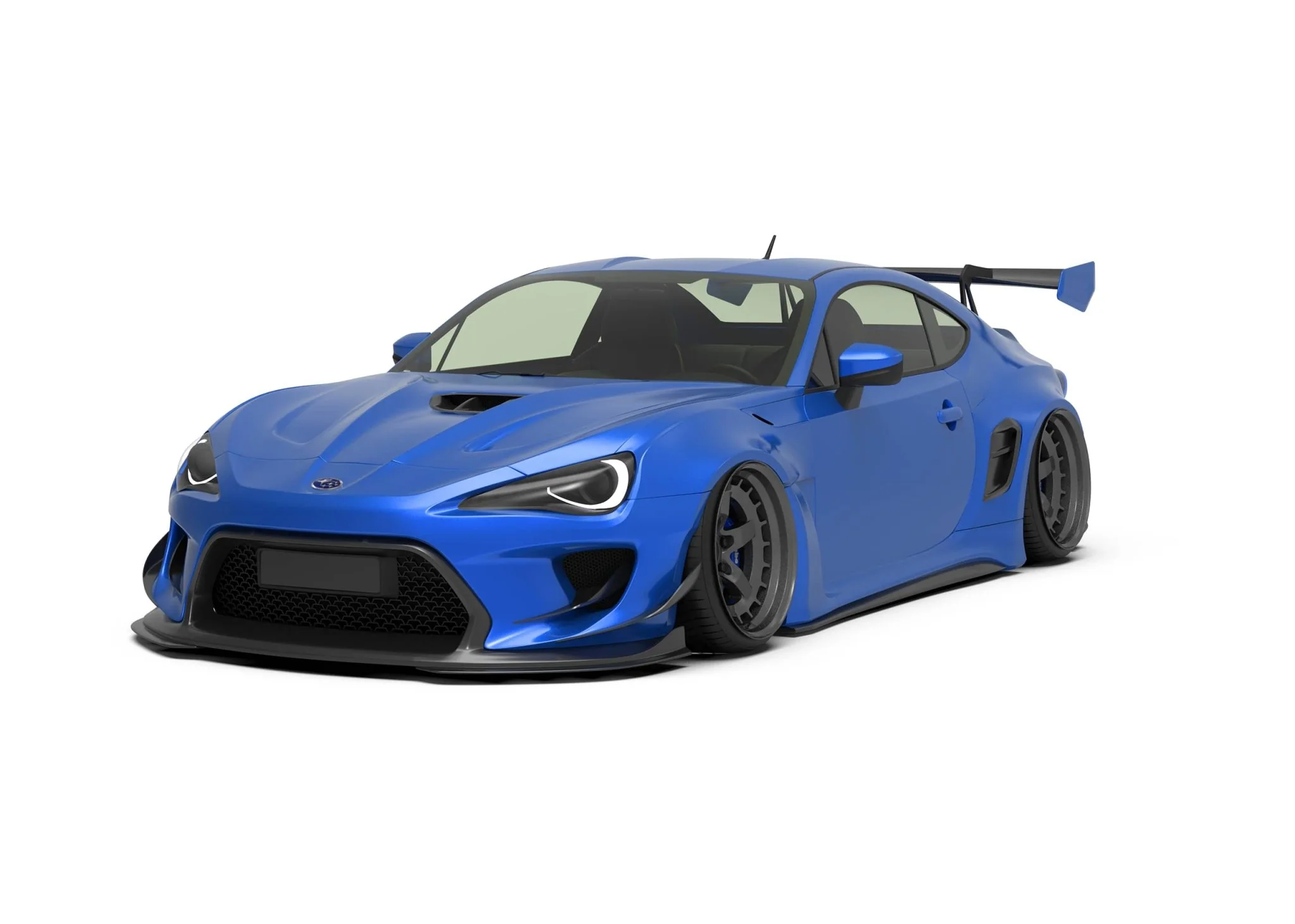 Robot Craftsman Toyota GT86 / BRZ / FRS Fibre Glass Reinforced Plastic Complete Body Kit (FRP) Fits Toyota GT86 / Subaru BRZ – First Gen (2012–2021) - Image 25