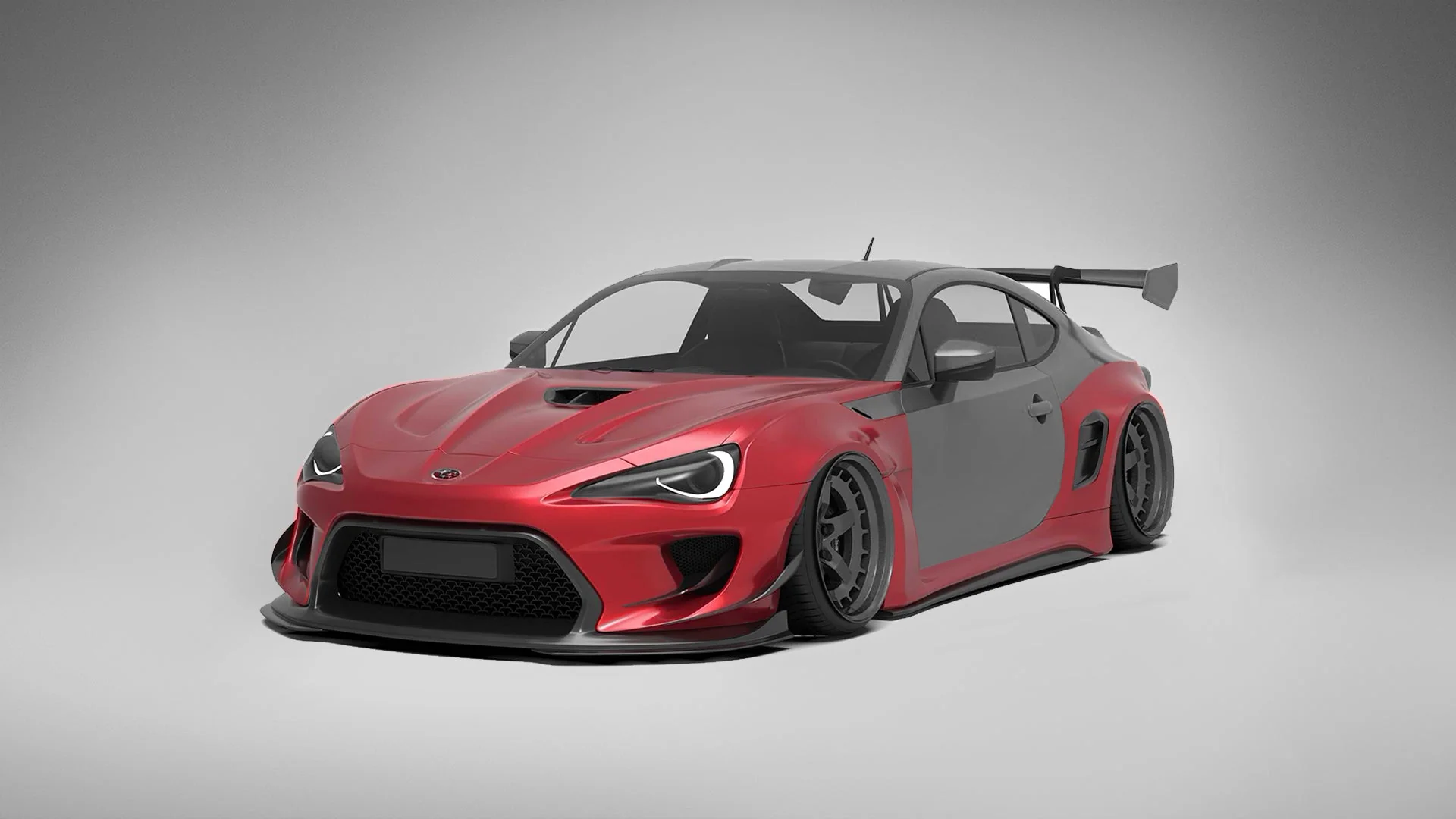 Robot Craftsman Toyota GT86 / BRZ / FRS Fibre Glass Reinforced Plastic Complete Body Kit (FRP) Fits Toyota GT86 / Subaru BRZ – First Gen (2012–2021) - Image 30
