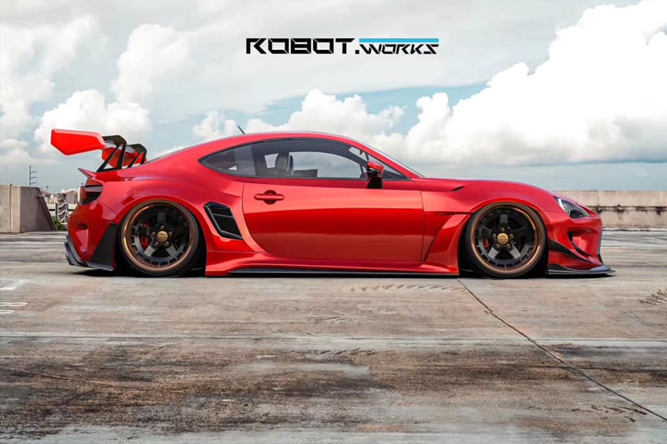 Robot Craftsman Toyota GT86 / BRZ GT Wing - Image 14