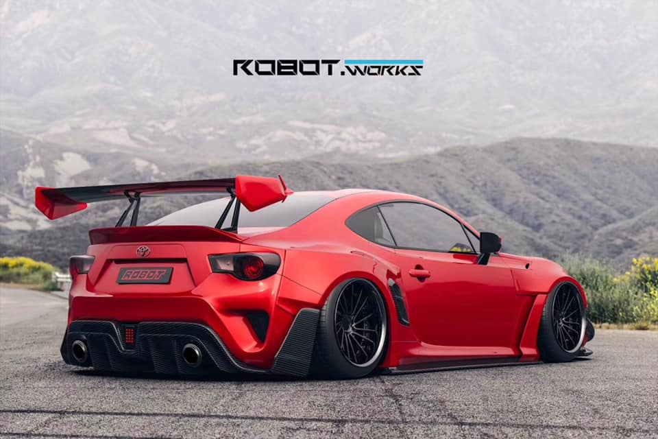 Robot Craftsman Toyota GT86 / BRZ GT Wing - Image 20