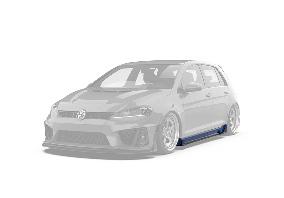 Robot Craftsman Volkswagen Golf / GTI / Golf R MK7 MK7.5 Side Skirts