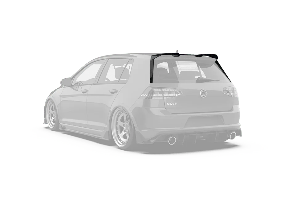 Robot Craftsman Volkswagen Golf / GTI / Golf R Rear Spoiler (Mk 7.5 Only)