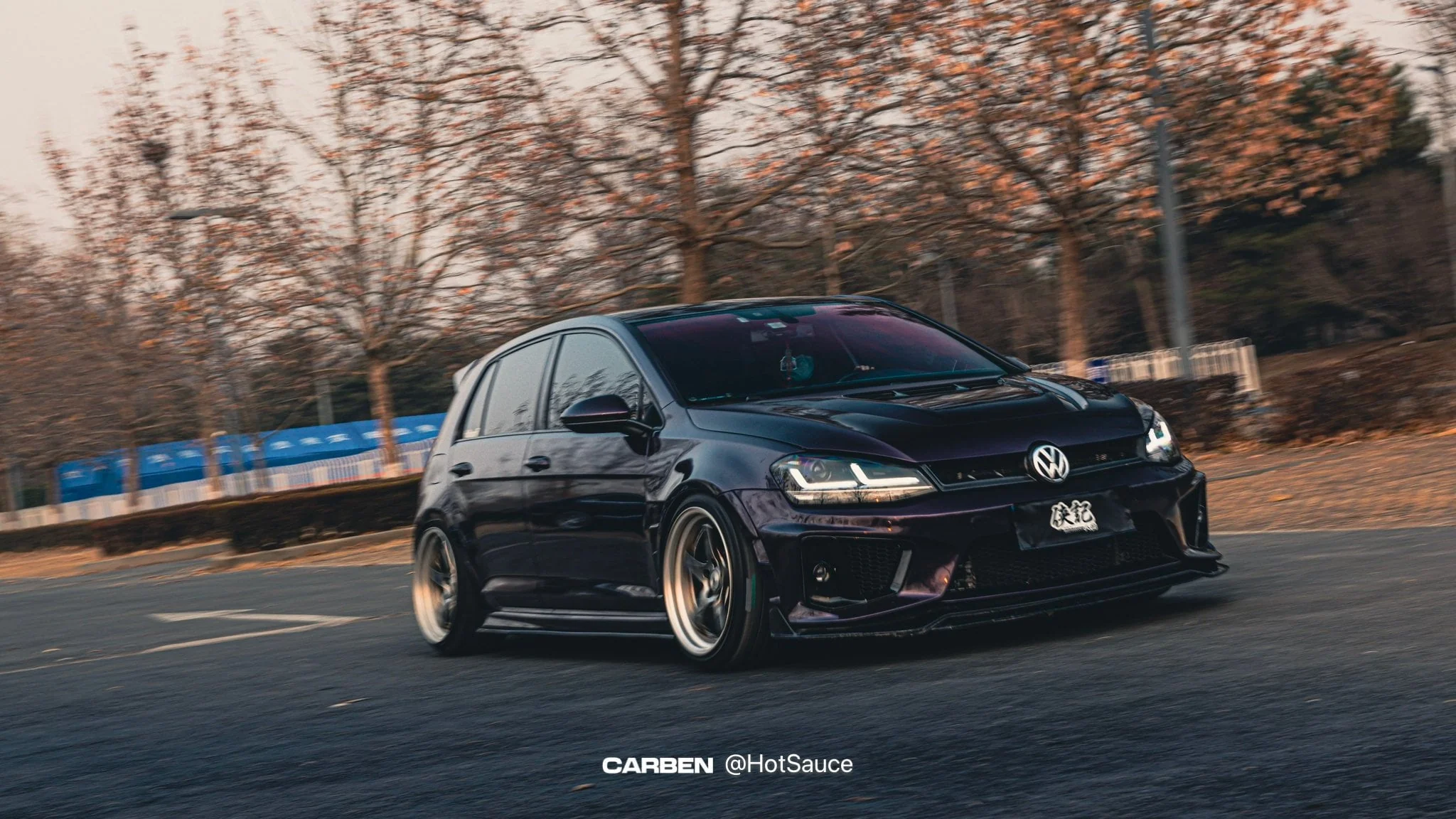 Robot Craftsman Volkswagen Golf / GTI / Golf R MK7 MK7.5 Fibre Glass Reinforced Plastic Complete Front Bumper (FRP) - Image 12
