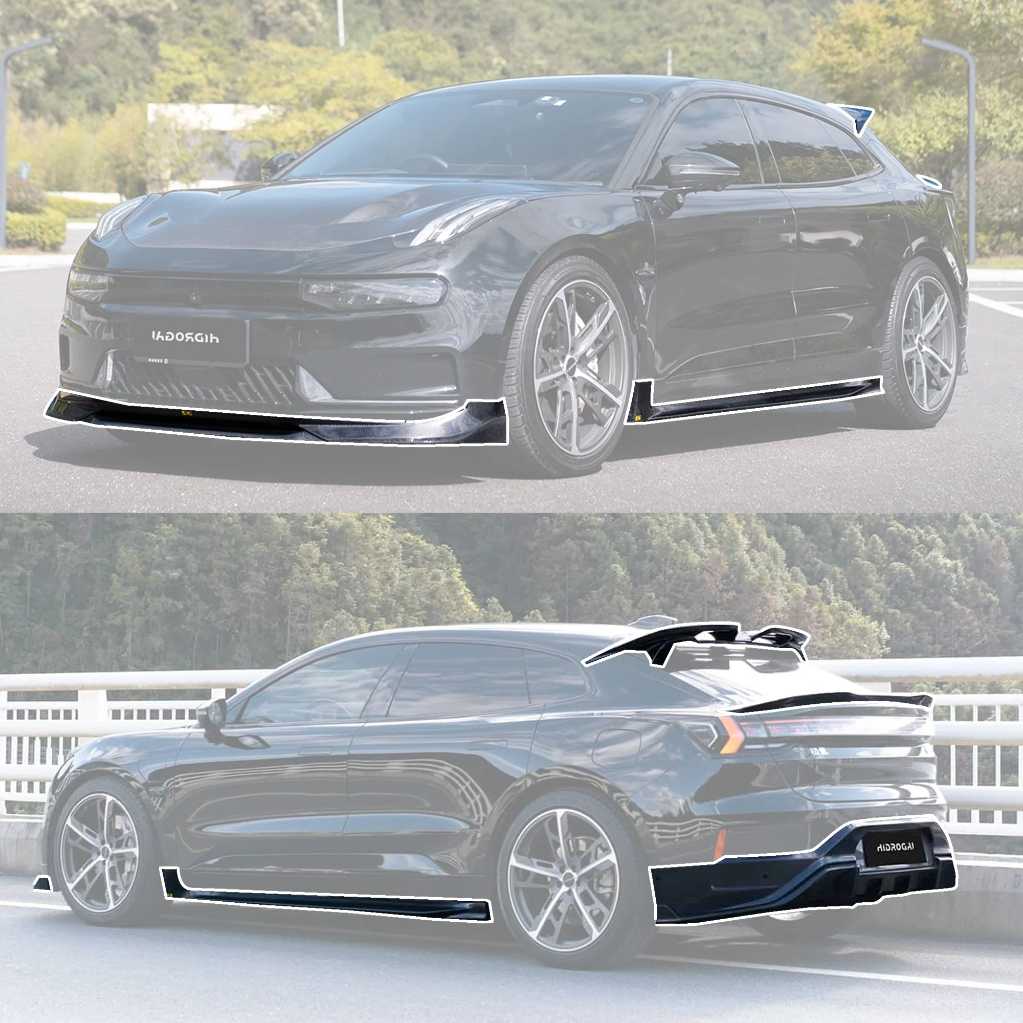 Robot Craftsman Zeekr 001 Complete Bodykit - Image 20