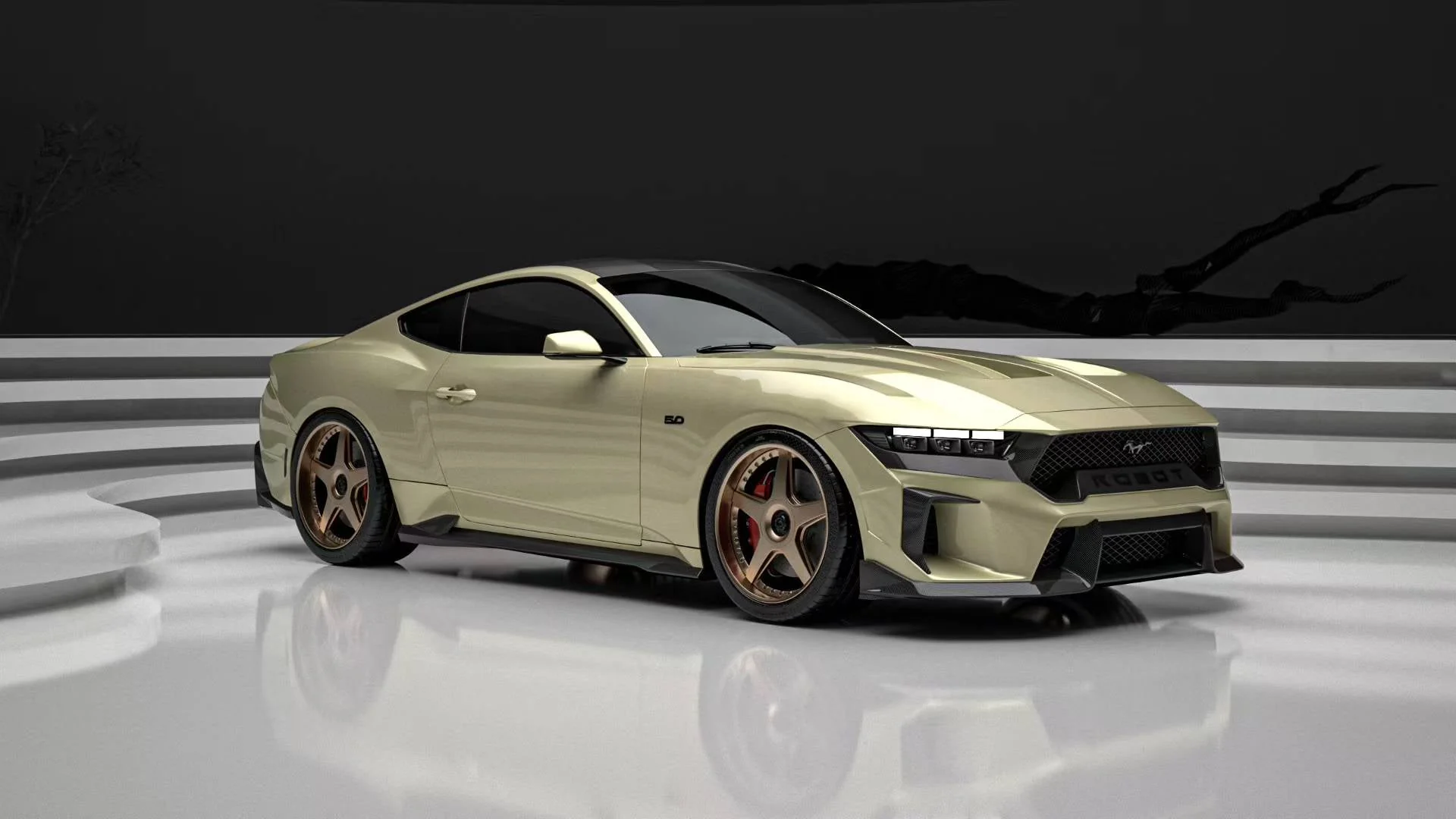 Robot Ford Mustang S650 V1 FRP Full Narrowbody Bodykit - Image 16