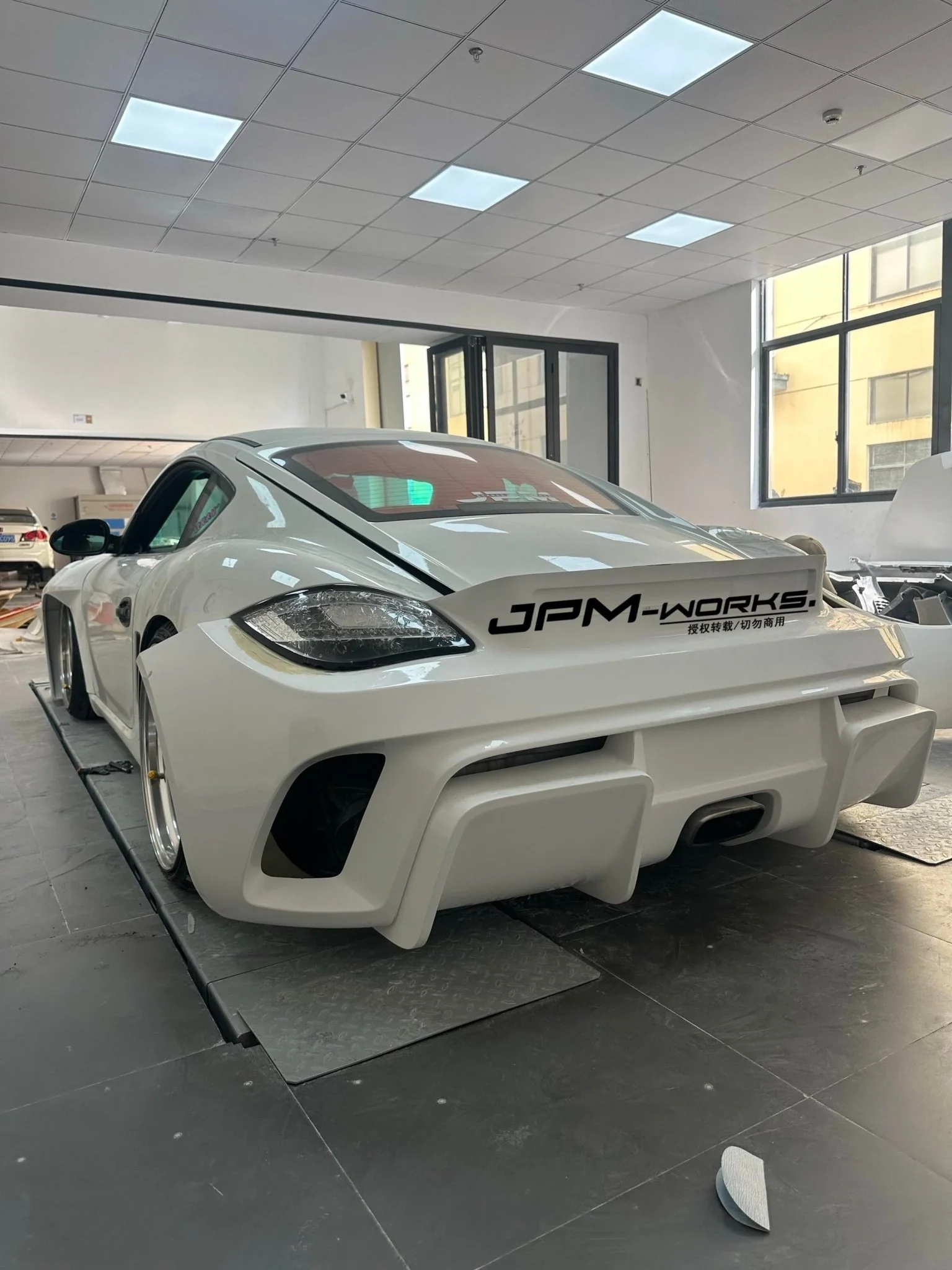 Robot Porsche 987.2 (2009–2012) "Stuka" Cayman Full FRP & Partial Carbon Widebody Kit - Image 25
