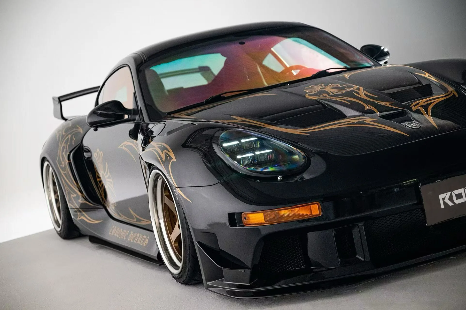 Robot Porsche 987.2 (2009–2012) "Stuka" Cayman Full FRP & Partial Carbon Widebody Kit - Image 57