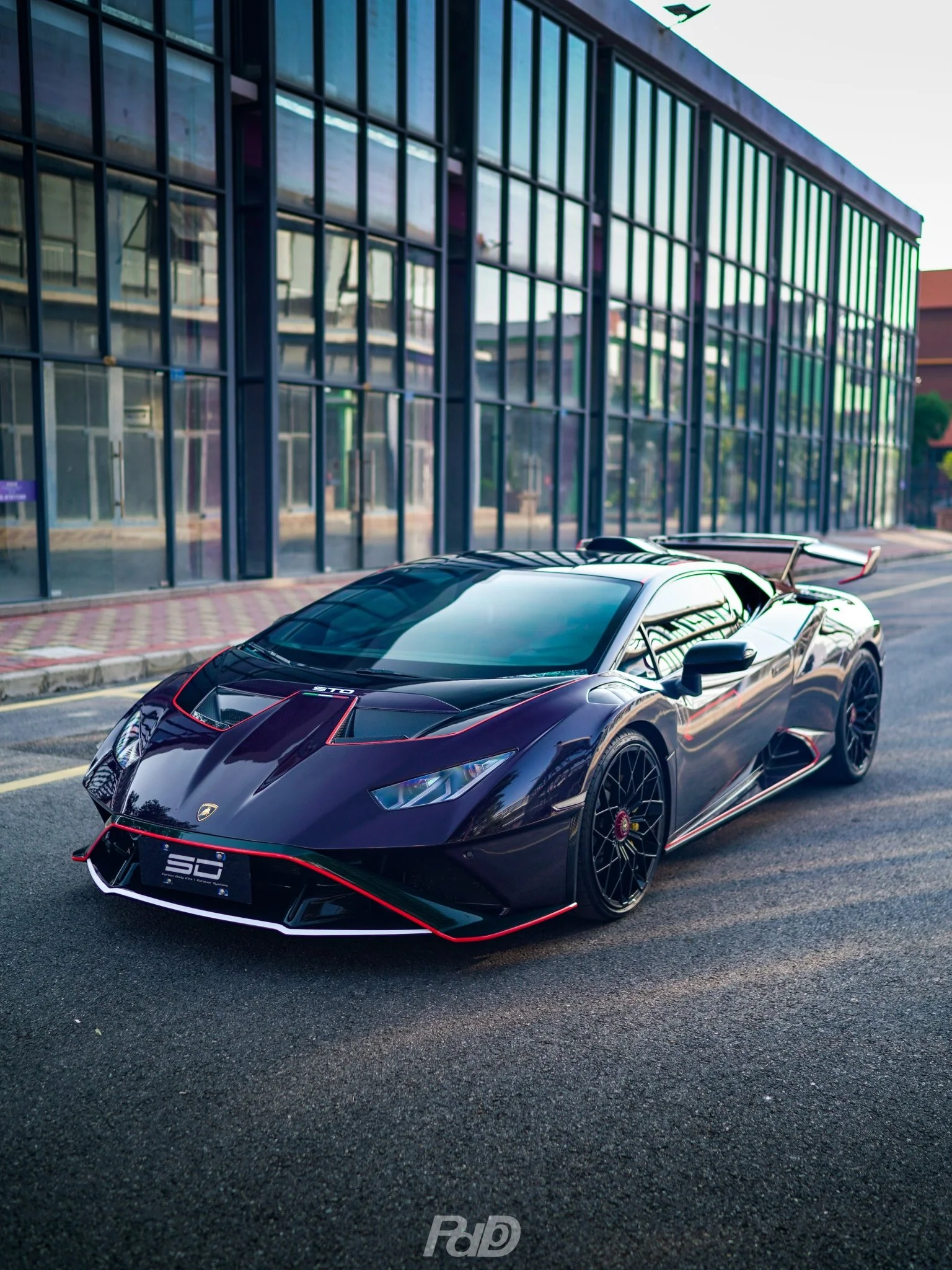 SD Dynamics Lamborghini Huracan to STO Conversion Dry-Carbon Full Body Kit - Image 18