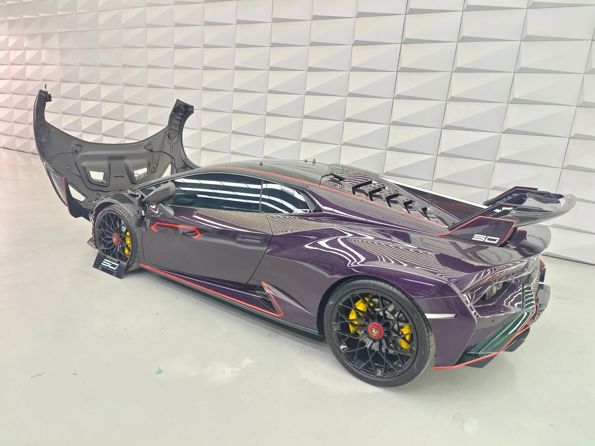 SD Dynamics Lamborghini Huracan to STO Conversion Dry-Carbon Full Body Kit - Image 19