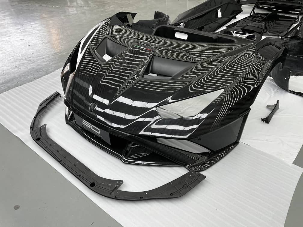 SD Dynamics Lamborghini Huracan to STO Conversion Dry-Carbon Full Body Kit - Image 24