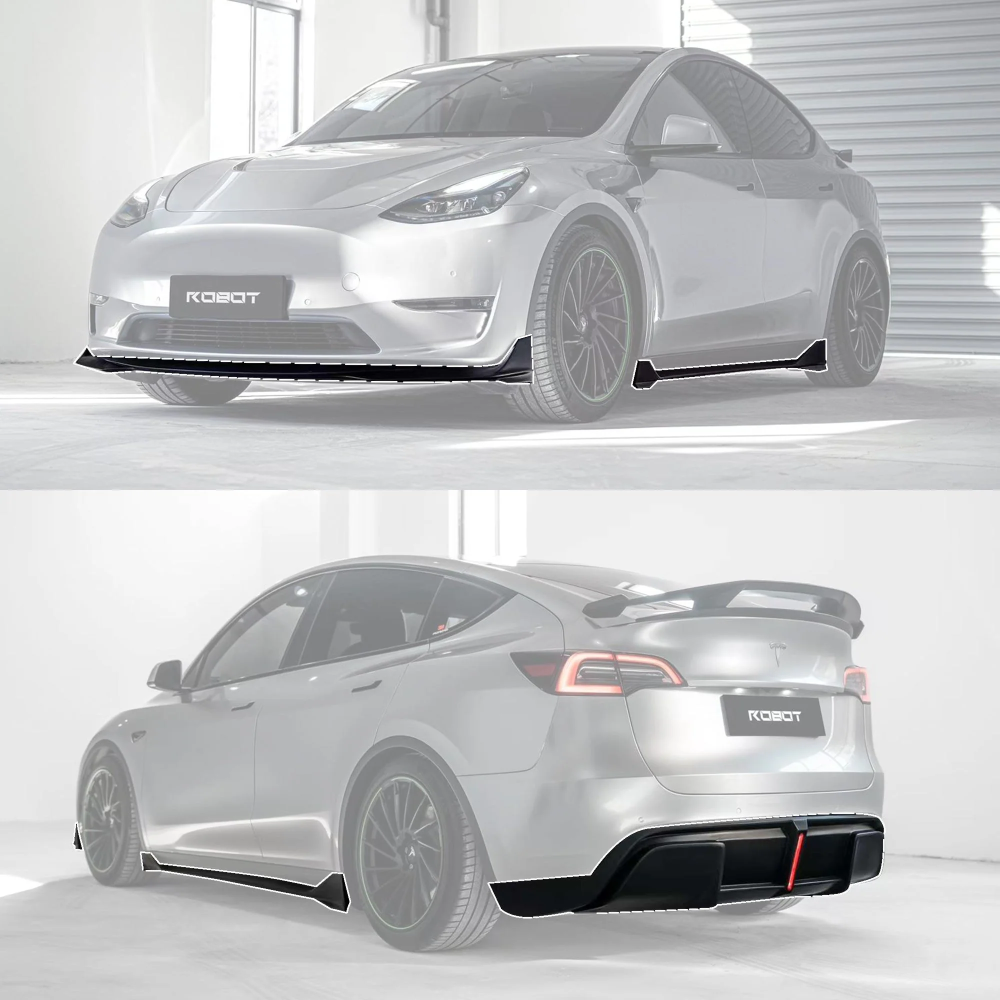 Robot Tesla Model Y Narrow Bodykit "Hidrogai" - Image 3