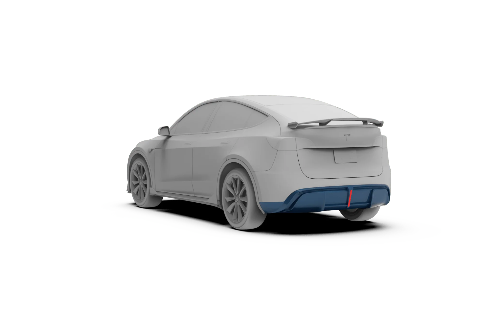 Robot Tesla Model Y Rear Diffuser