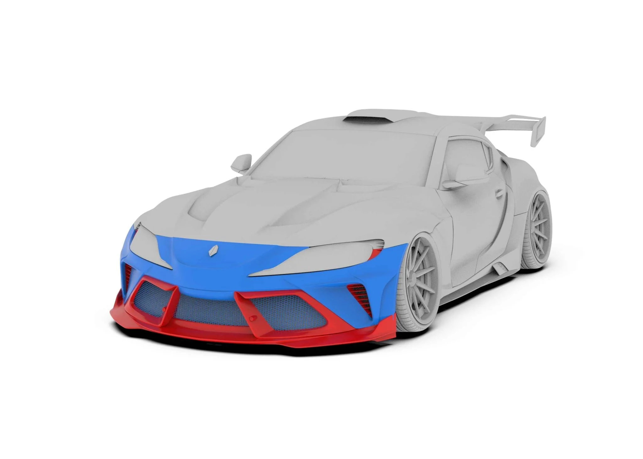 Robot Toyota GR Supra Alerion B Complete Narrow Body Kit - Image 32
