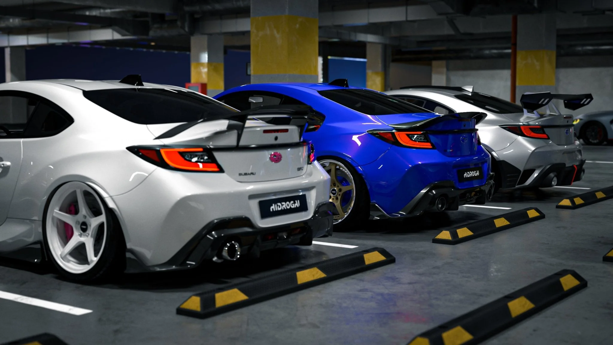 Robot Subaru BRZ 2022+ 2nd Gen (ZN8/ZC8) Complete Body Kit (Hydrogai Series) - Image 17