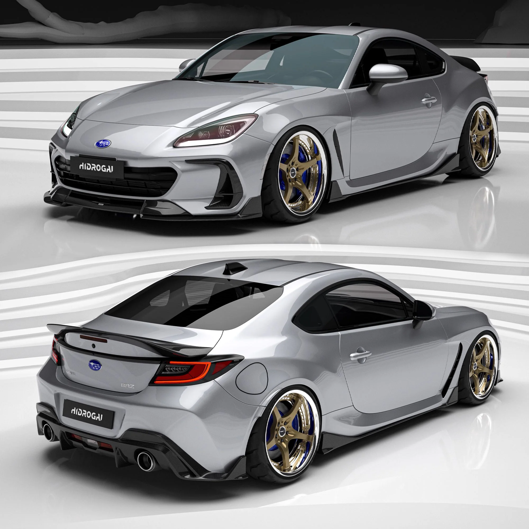 Robot Subaru BRZ 2022+ 2nd Gen (ZN8/ZC8) Complete Body Kit (Hydrogai Series) - Image 2