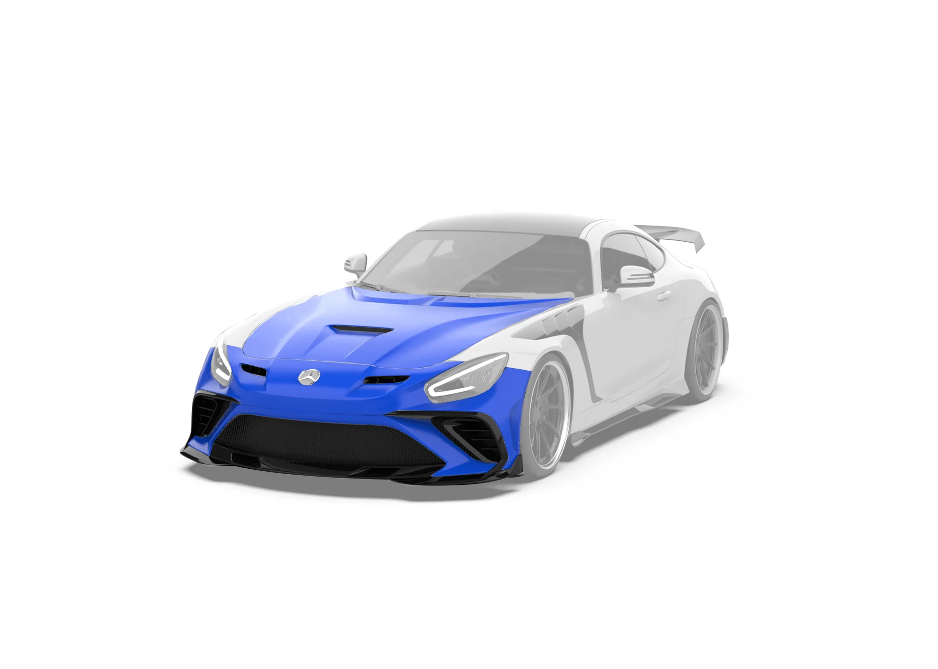 Robot Works Mercedes AMG GT Fibre Glass Reinforced Complete Body Kit (FRP) - Image 14