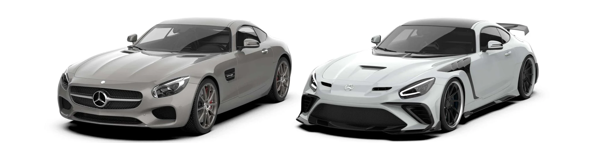 Robot Works Mercedes AMG GT Fibre Glass Reinforced Complete Body Kit (FRP) - Image 3