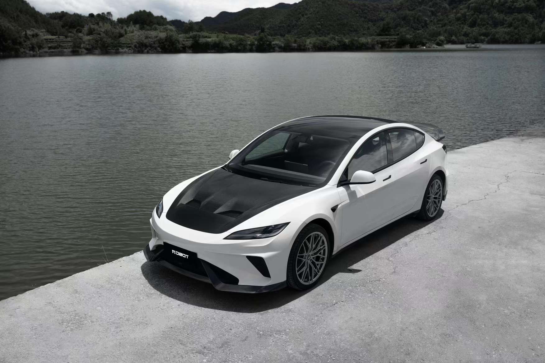 Robot Craftsman Tesla Model 3 Highland "HACKER" Complete Body Kit - Image 3
