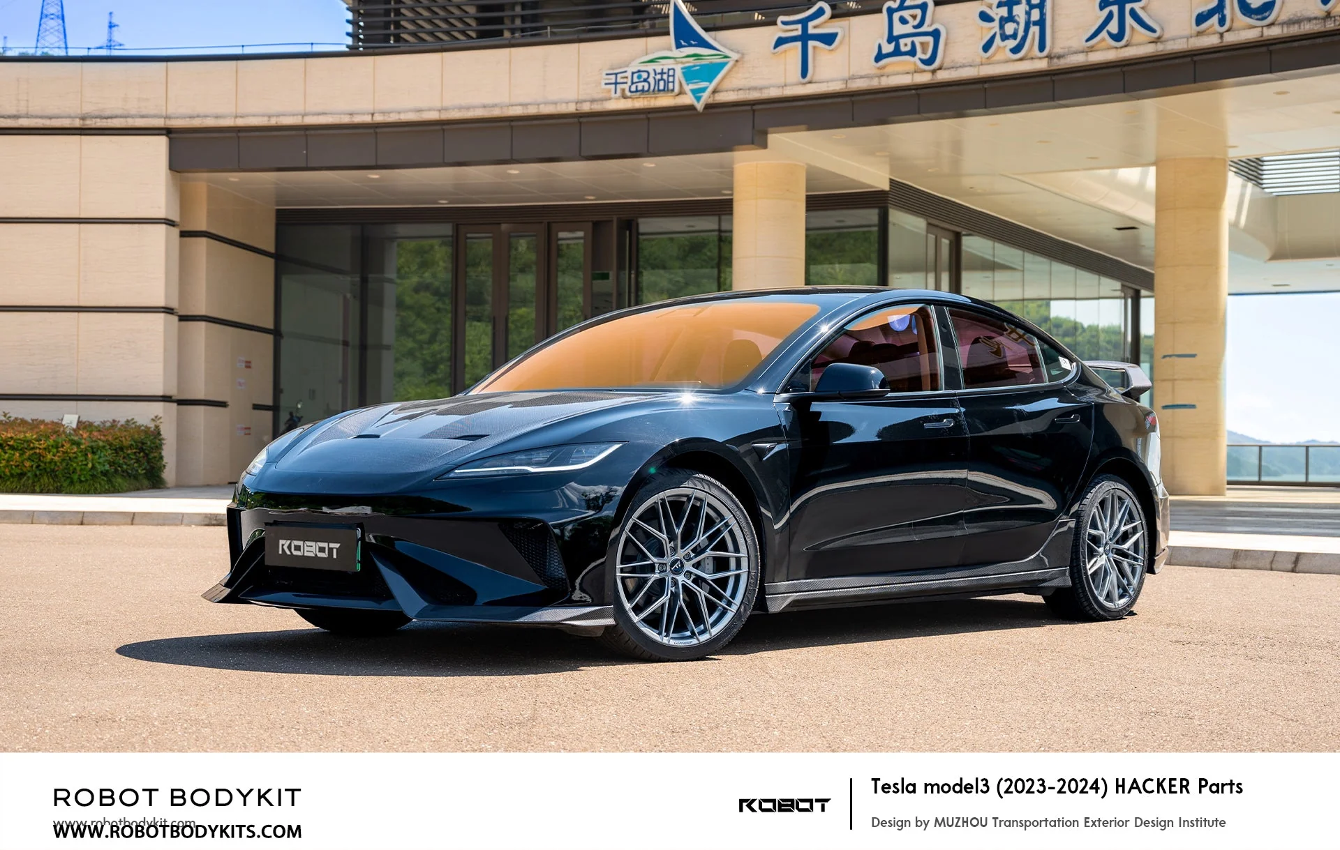 Robot Craftsman Tesla Model 3 Highland "HACKER" Complete Body Kit - Image 9