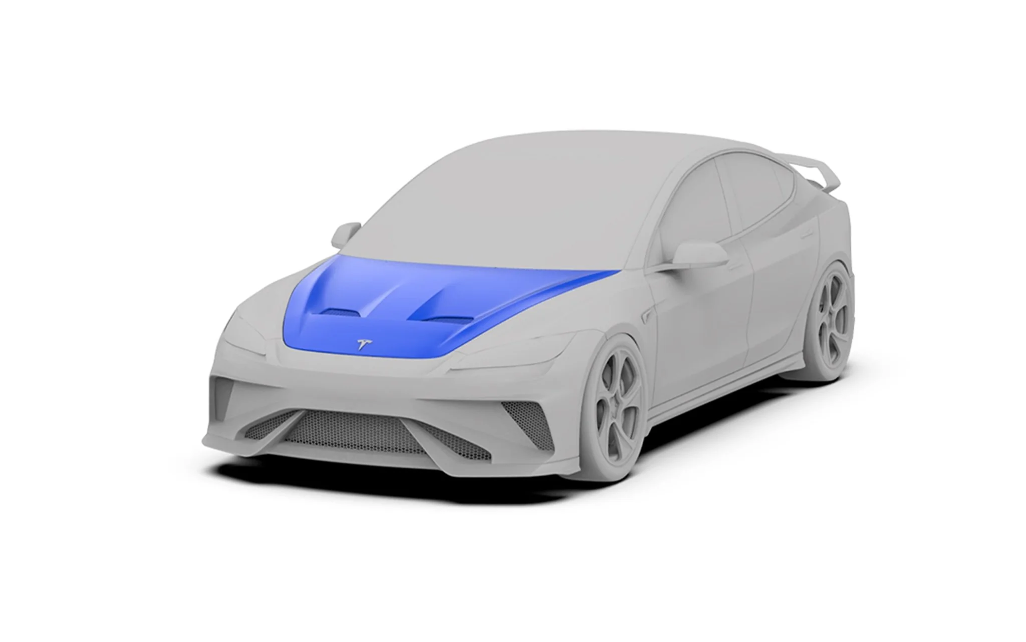 Robot Craftsman Tesla Model 3 Highland "HACKER" Hood / Bonnet