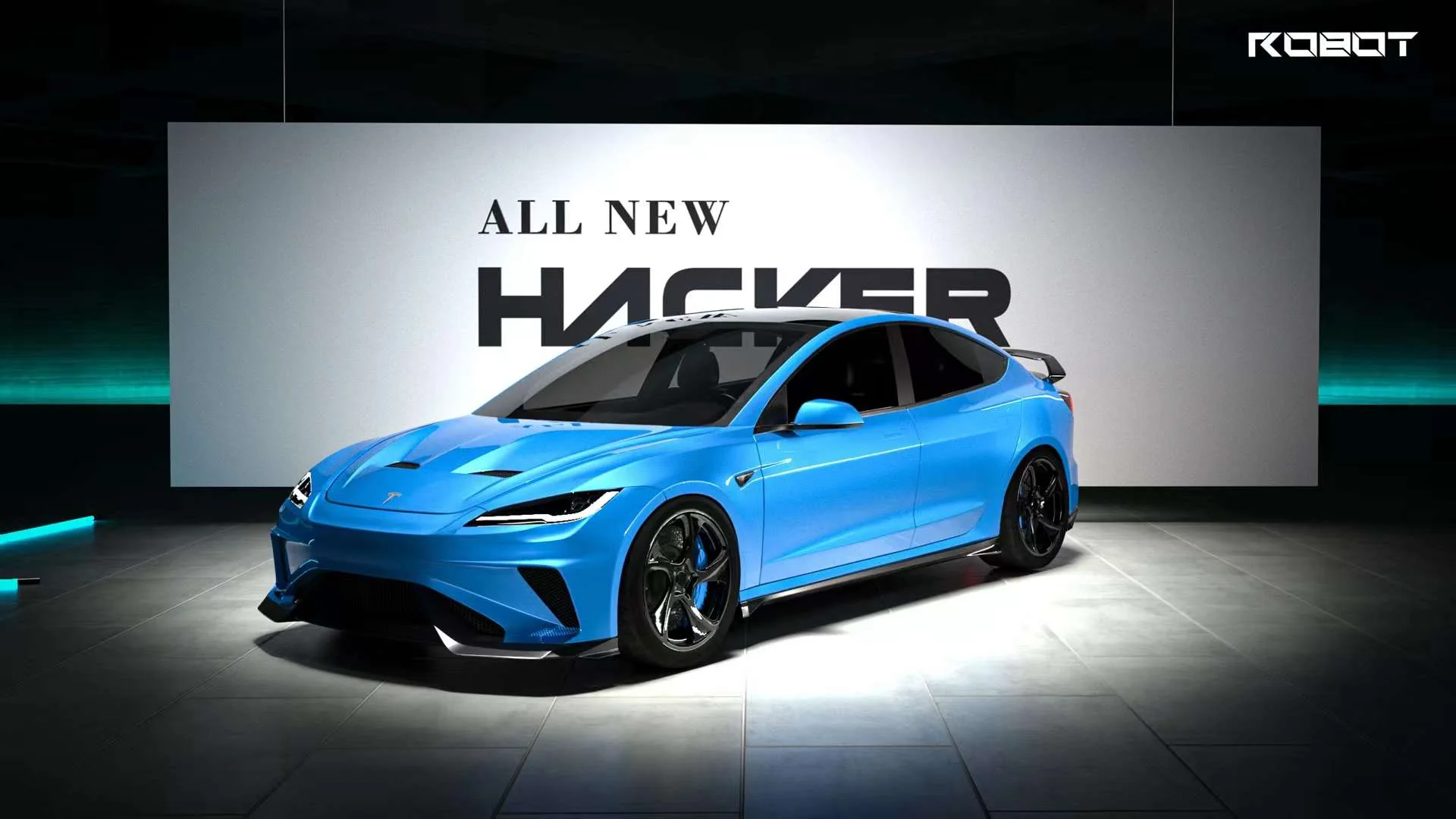 Robot Craftsman Tesla Model 3 Highland "HACKER" Side Skirts - Image 5