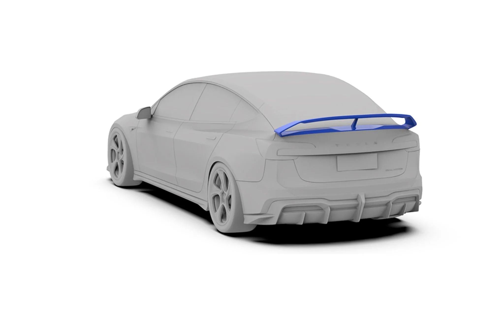 Robot Craftsman Tesla Model 3 Highland "HACKER" Spoiler