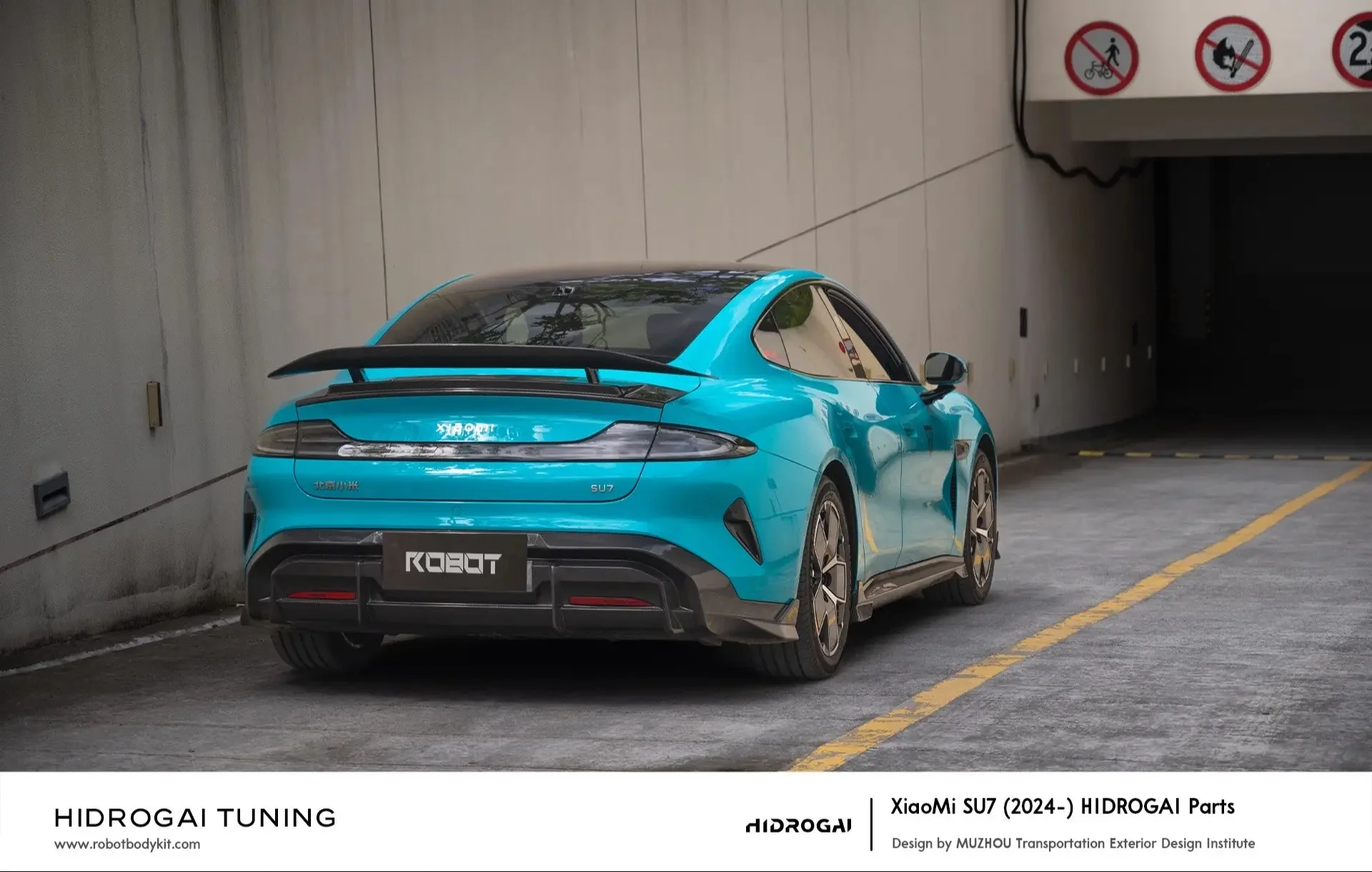 Robot XIAOMI SU7 Full Bodykit (Hydrogai Series - Image 5