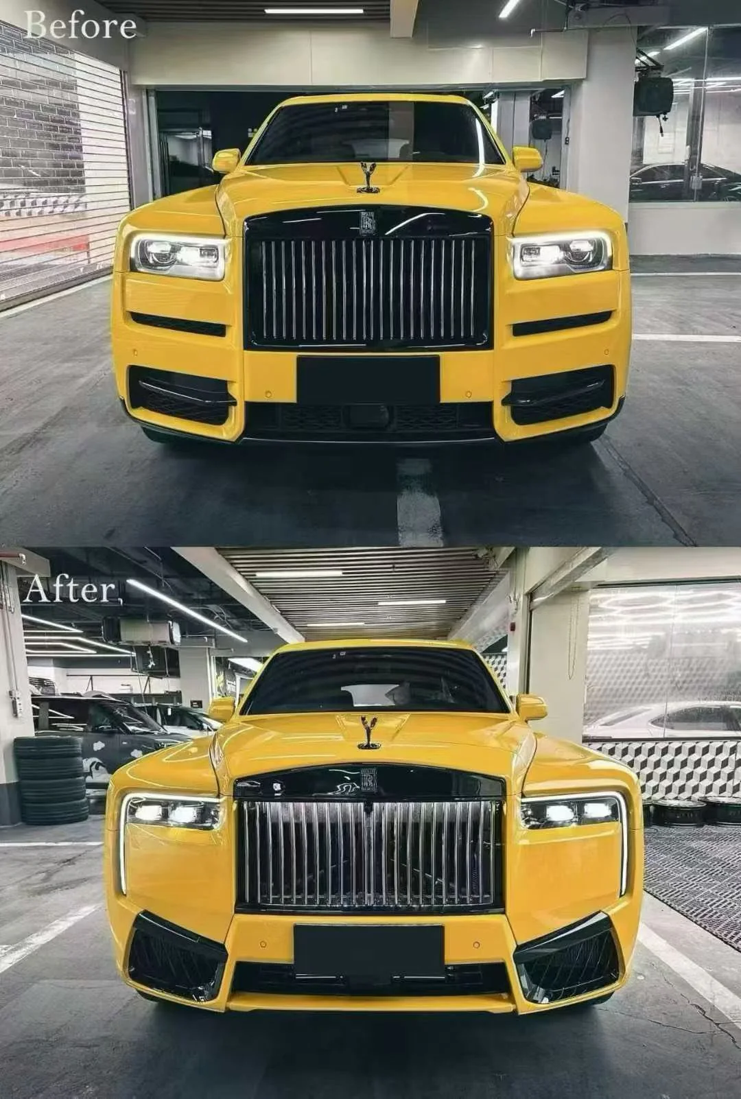 Rolls-Royce Cullinan (2018–2024) — 2025 Model Shape Conversion Kit