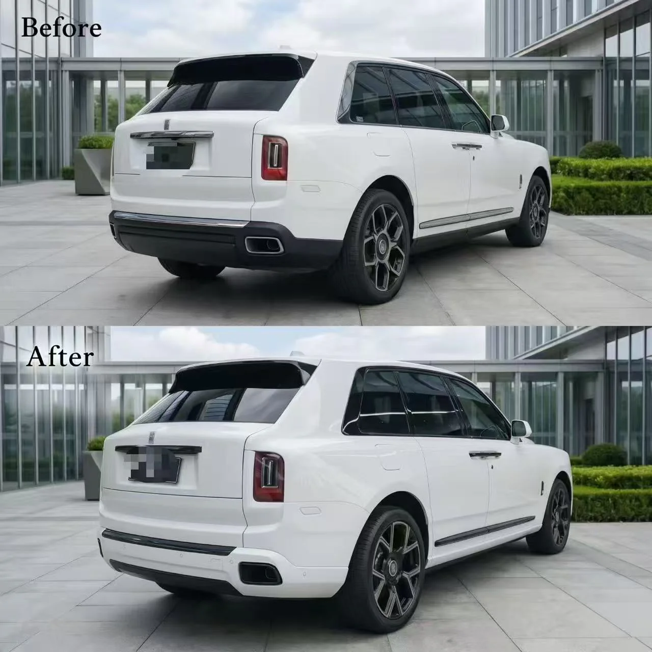 Rolls-Royce Cullinan (2018–2024) — 2025 Model Shape Conversion Kit - Image 4