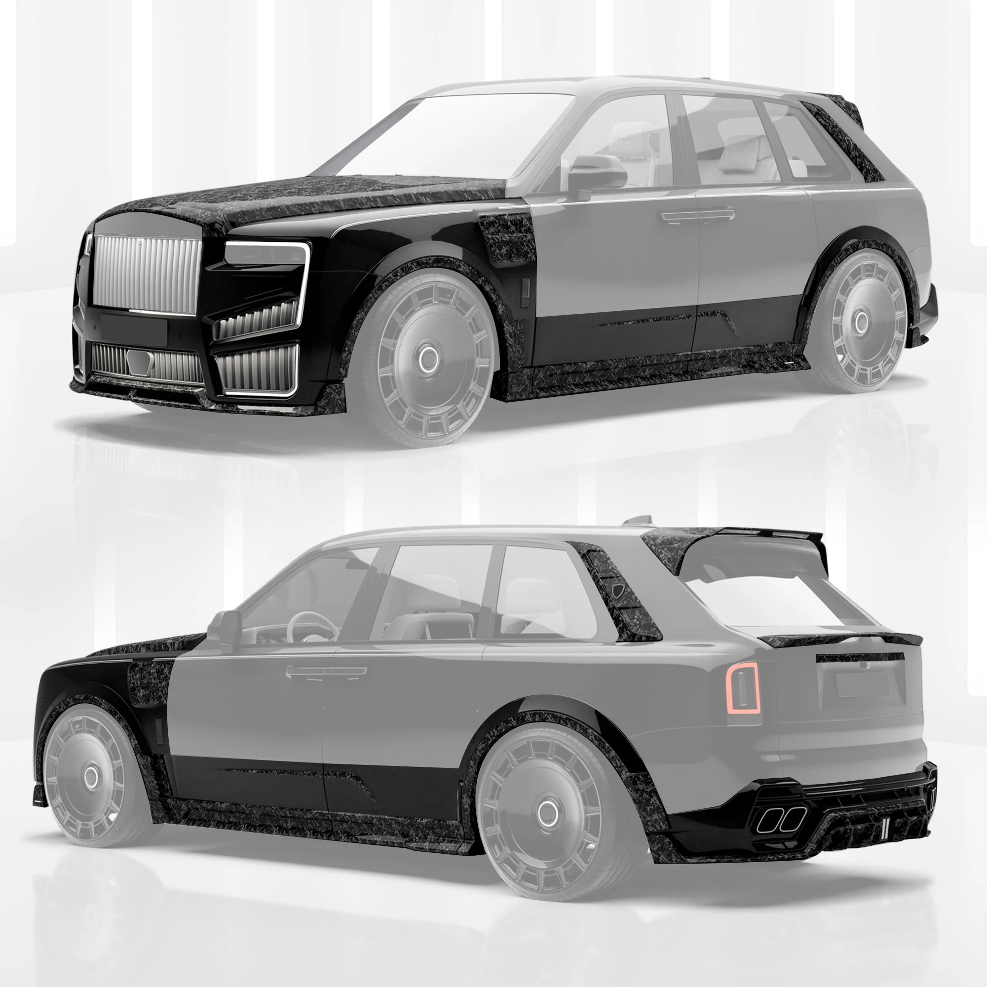 Rolls-Royce Cullinan (2018–2024) & 2025 (Series 2) Full Bodykit - Image 14