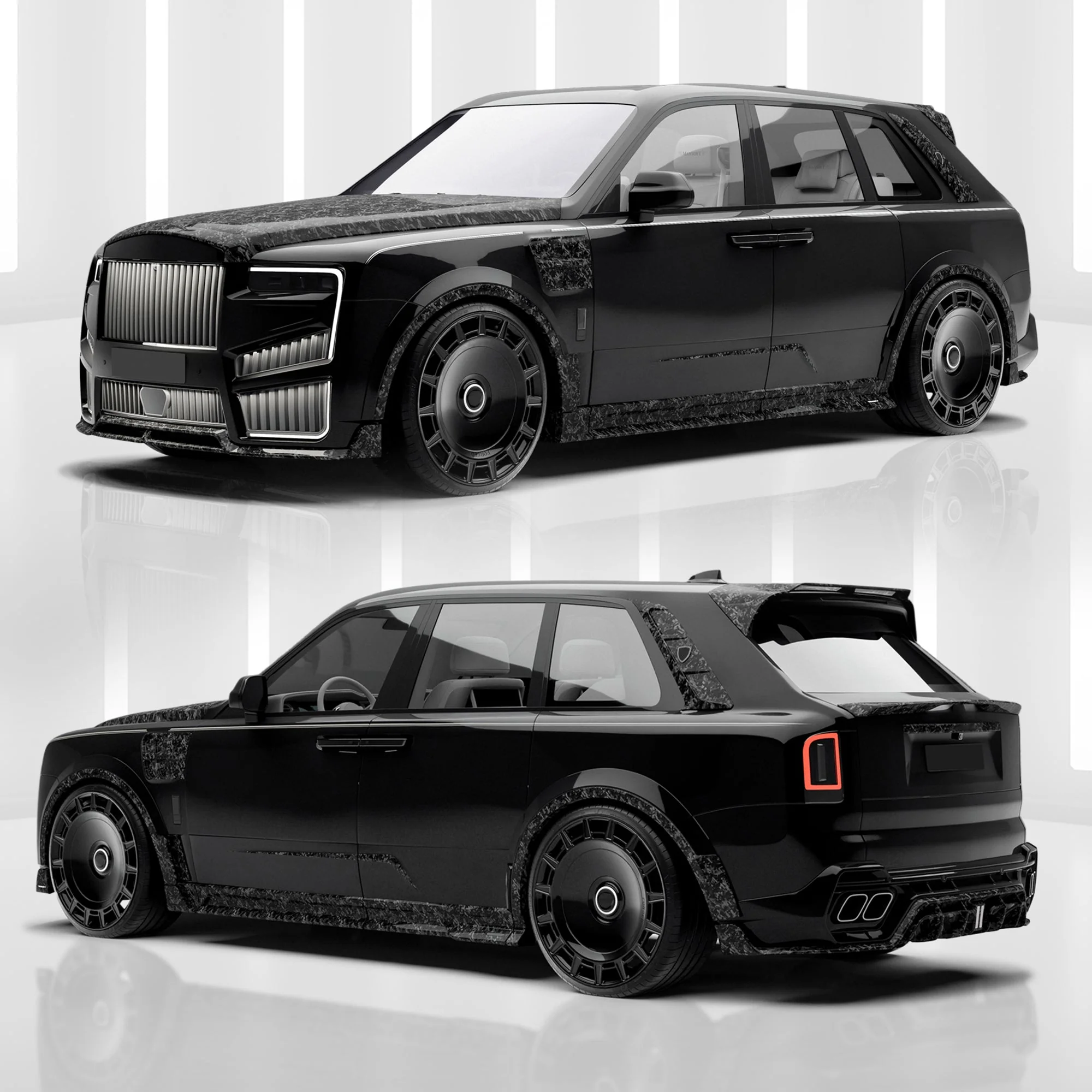 Rolls-Royce Cullinan (2018–2024) & 2025 (Series 2) Full Bodykit - Image 2