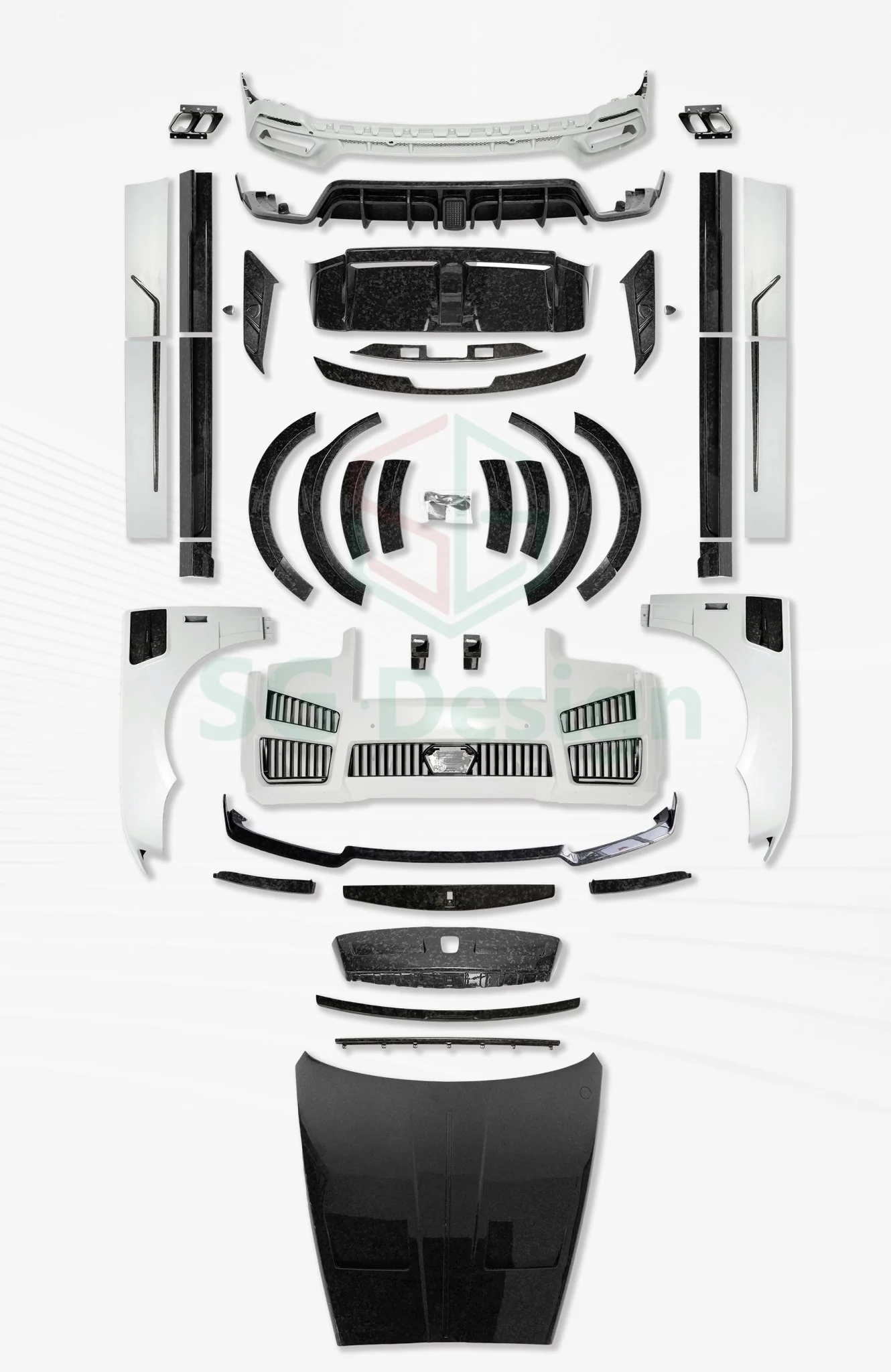 Rolls-Royce Cullinan (2018–2024) & 2025 (Series 2) Full Bodykit - Image 3