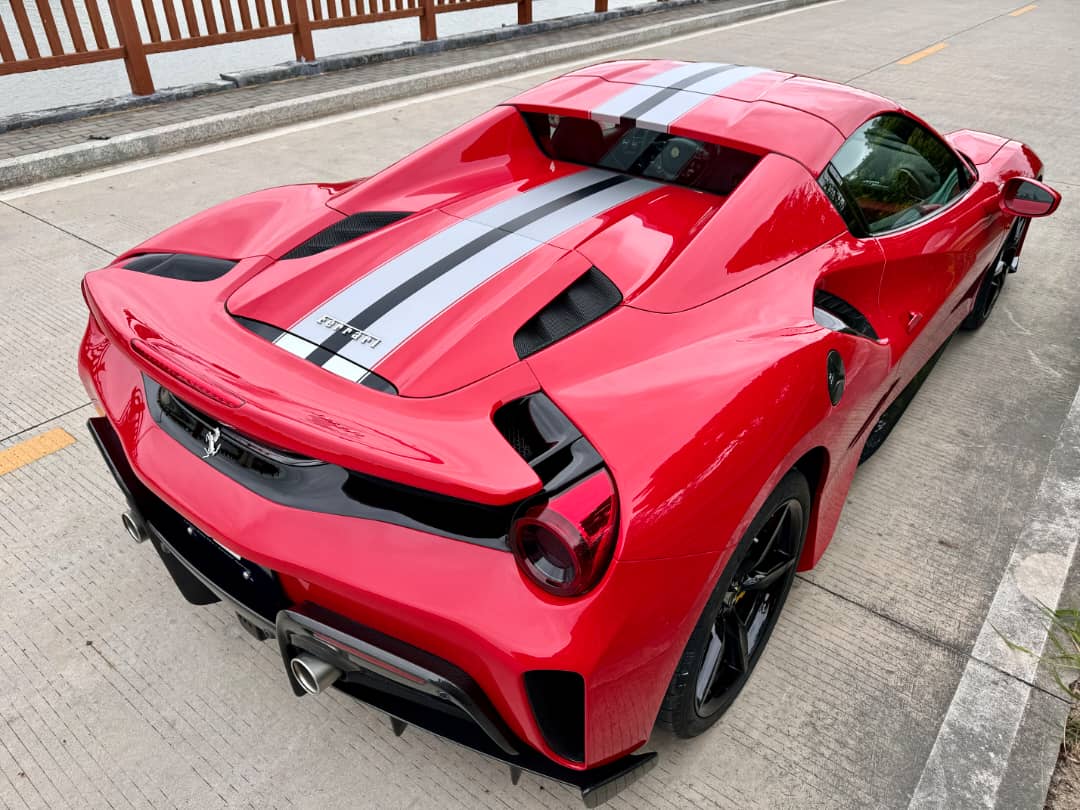 SD Dynamics Full Ferrari 488GTB Upgrade to Pista Conversion Body Kit - Image 19