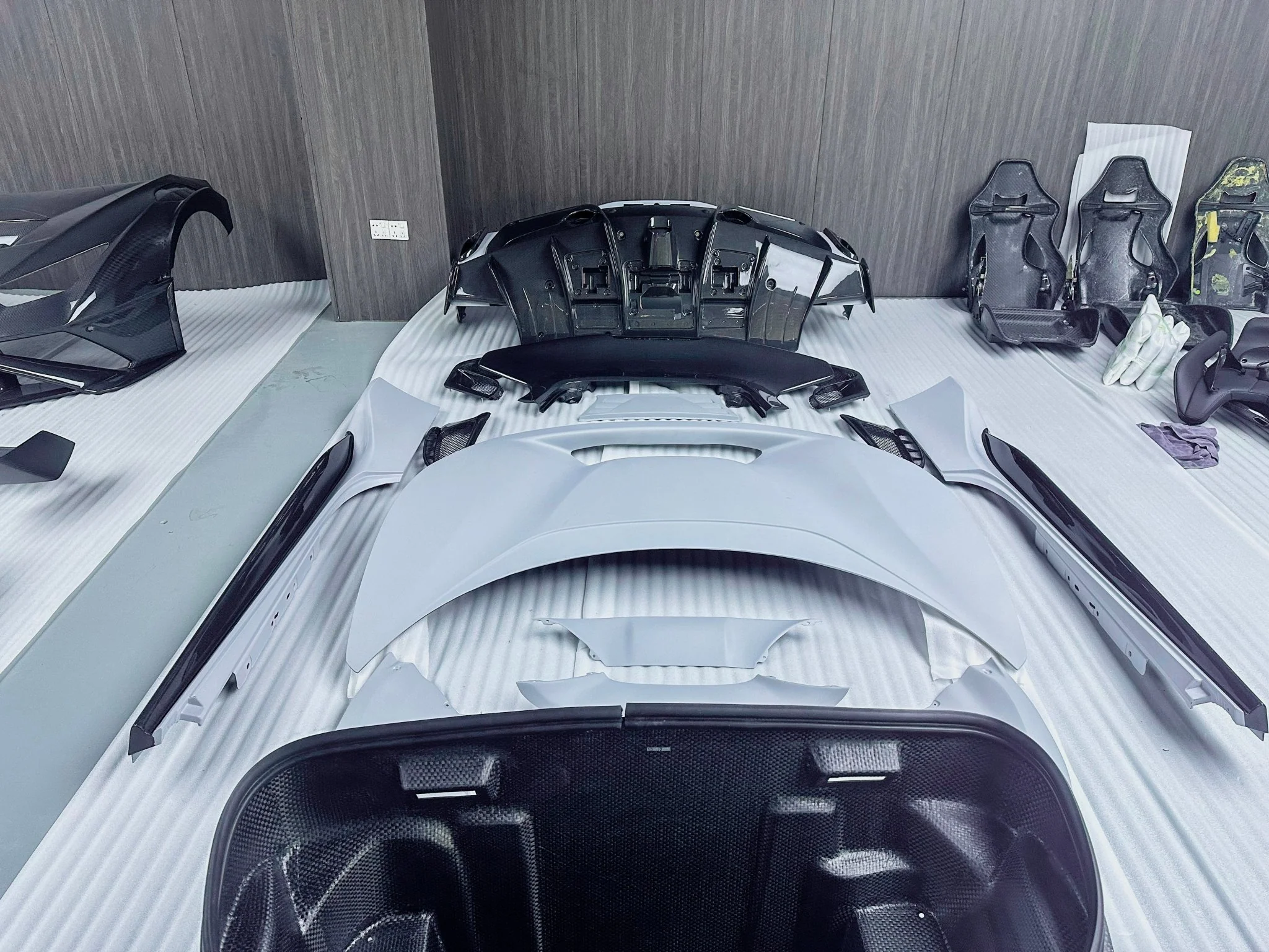 SD Dynamics Full Ferrari 488GTB Upgrade to Pista Conversion Body Kit - Image 28