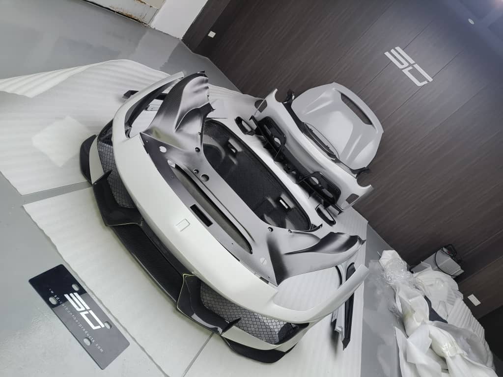 SD Dynamics Full Ferrari 488GTB Upgrade to Pista Conversion Body Kit - Image 33