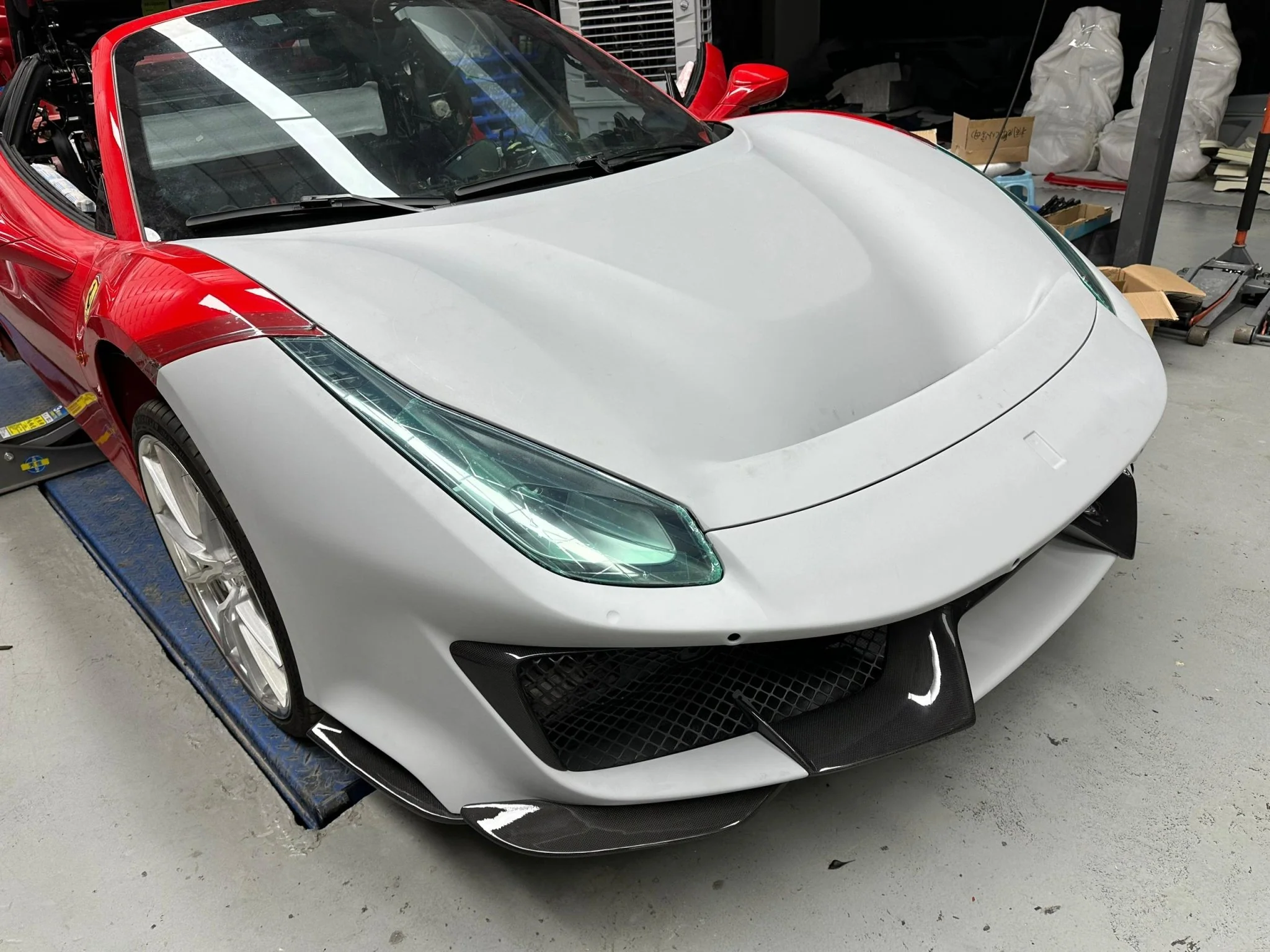 SD Dynamics Full Ferrari 488GTB Upgrade to Pista Conversion Body Kit - Image 42