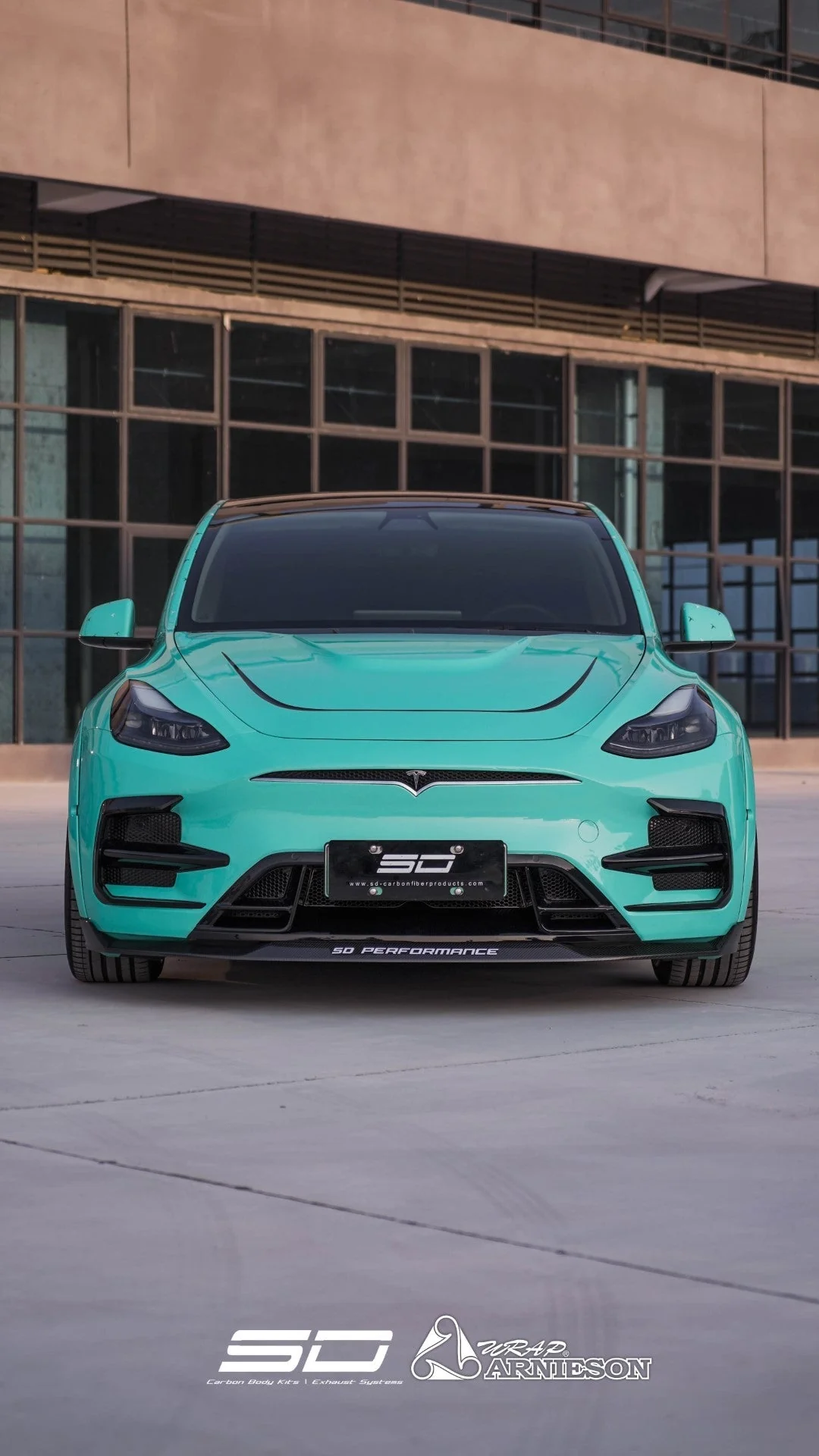 SD Dry Carbon Hood Bonnet For Tesla Model Y / Performance - Image 11