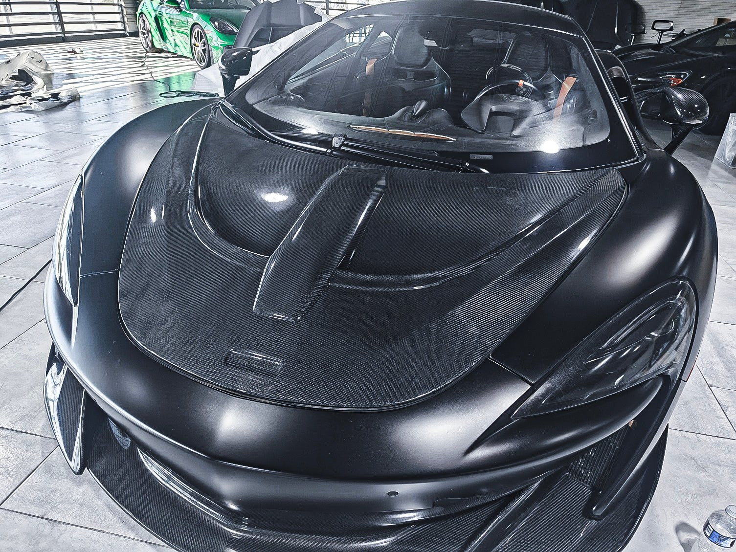 SD Carbon McLaren 540C 570S Full Prepreg / Dry Carbon P1 / Senna Style Bonnet - Image 12
