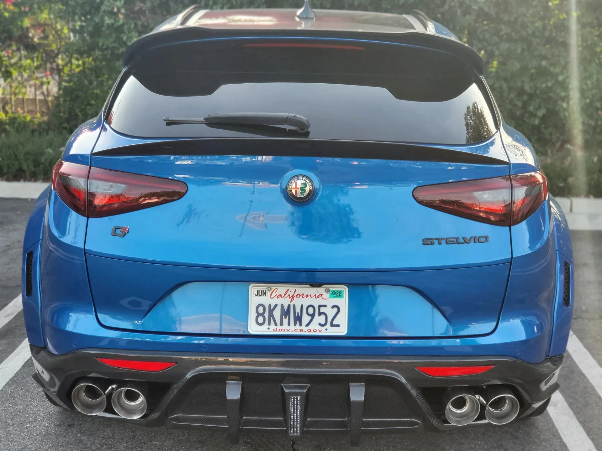SD Carbon Partial Carbon Fiber Widebody Kit For Alfa Romeo Stelvio 2.0T - Image 32
