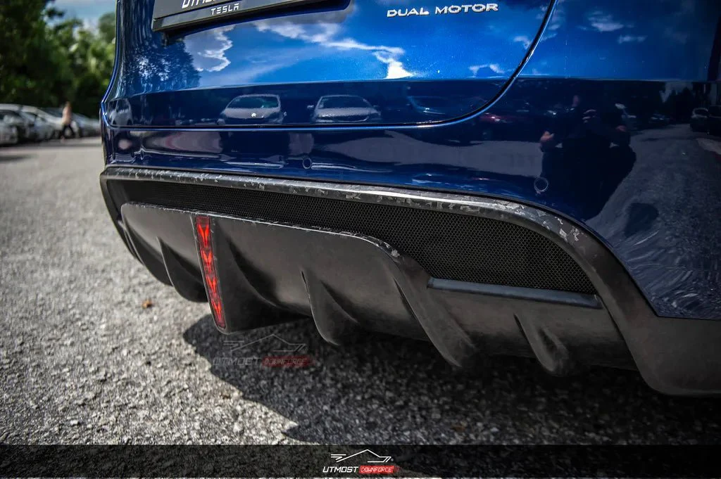 SD Carbon Tesla Model Y Full Plastic or Dry Carbon Widebody Bodykit - Image 12