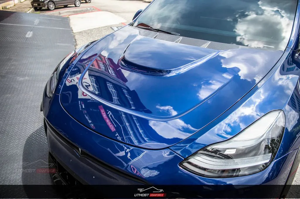 SD Carbon Tesla Model Y Full Plastic or Dry Carbon Widebody Bodykit - Image 13