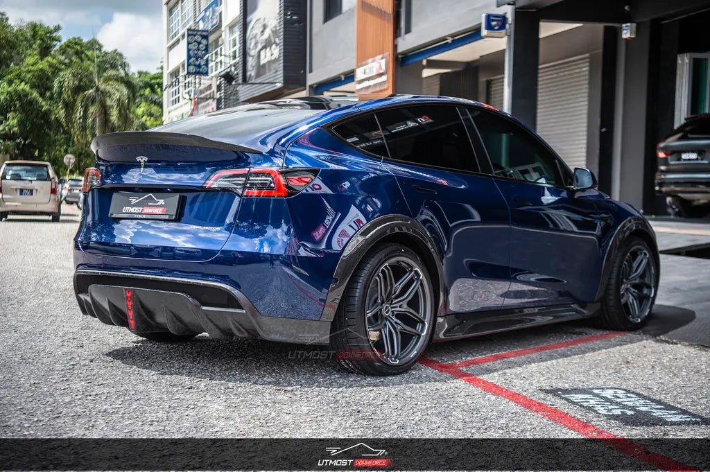 SD Carbon Tesla Model Y Full Plastic or Dry Carbon Widebody Bodykit - Image 19