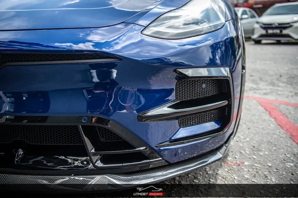 SD Carbon Tesla Model Y Full Plastic or Dry Carbon Widebody Bodykit - Image 3