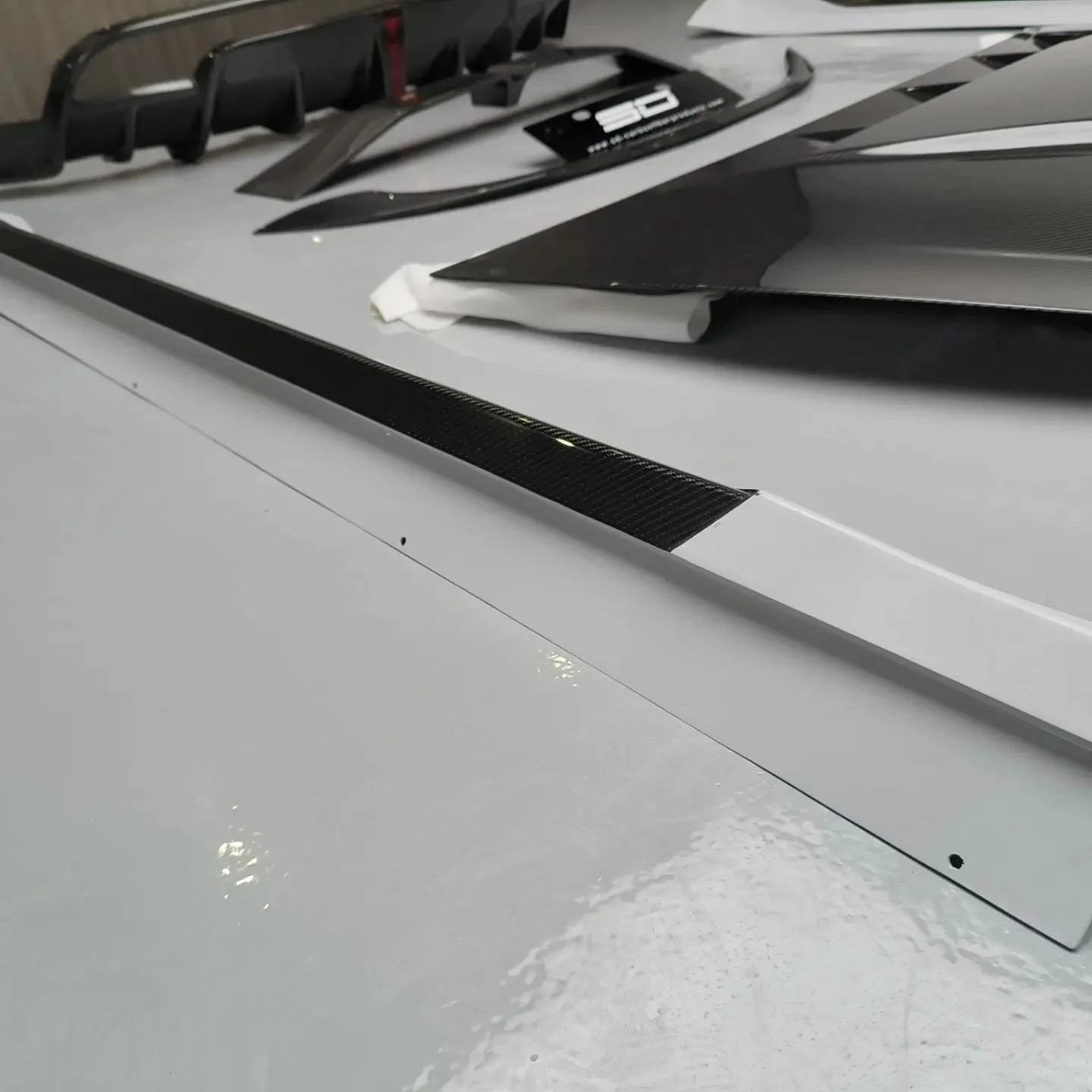 SD Carbon Tesla Model Y Full Plastic or Dry Carbon Narrowbody Bodykit - Image 19