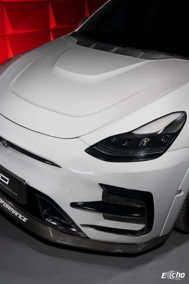SD Carbon Tesla Model Y PP Front Bumper - Image 6