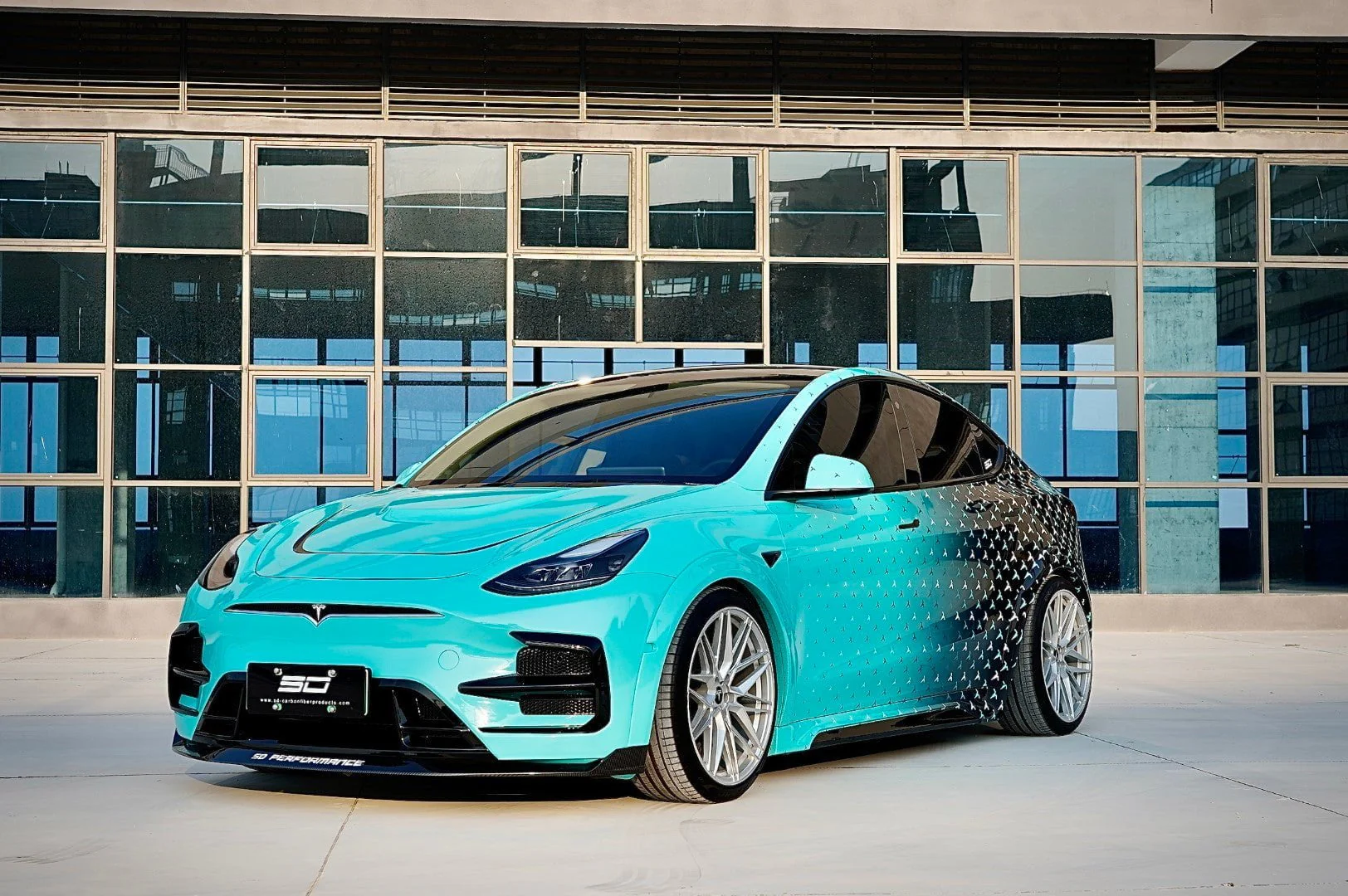 SD Carbon Widebody Wheel Arches For Tesla Model Y / Performance - Image 11